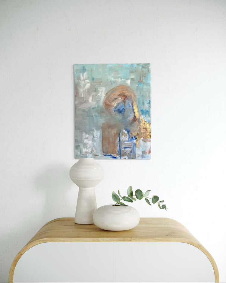 Heart Opening by ArtiR — original acrylic painting, view 8