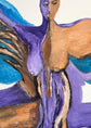 Kundalini Rise by ArtiR — original oil painting, view 11 — close-up detail