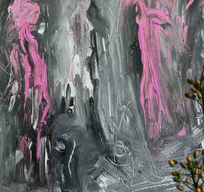 Enigma by ArtiR — original abstract artwork, view 4 — close-up detail