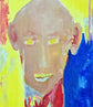 Remote Viewing — original abstract artwork by Malibu artist ArtiR — close-up detail