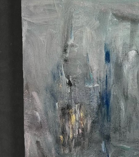 Upgrade — original pastel artwork by Malibu artist ArtiR — close-up detail