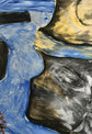 Dream — original acrylic painting by Malibu artist ArtiR — close-up detail