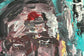 Awake by ArtiR — original acrylic painting, view 4 — close-up detail
