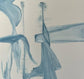 The Opening - Surrealism — original acrylic painting by Malibu artist ArtiR — close-up detail