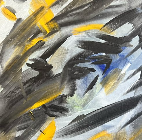 Amor by ArtiR — original abstract artwork, view 3 — close-up detail