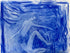 She Dreams in Blue — original Moroccan blue pigment drawing, signed by the artist