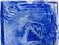 She Dreams in Blue — original Moroccan blue pigment drawing, signed by the artist