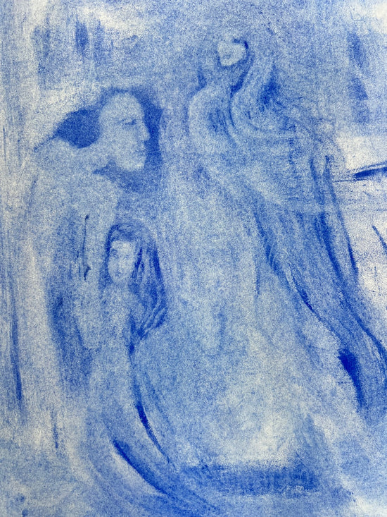 Close-up detail of And a Third Is Born