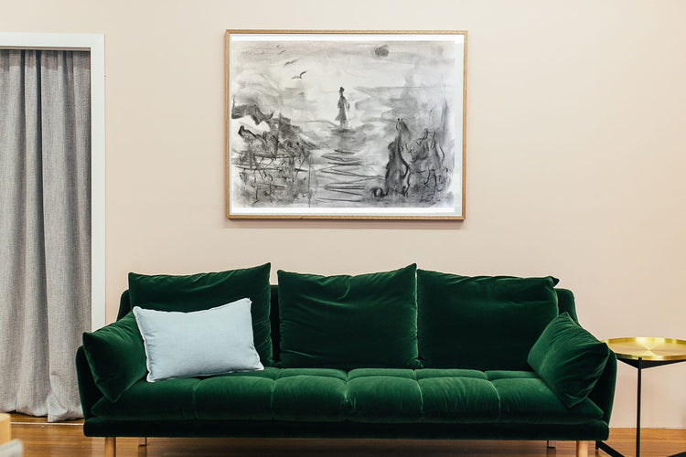 The Unknown — room preview over a sofa